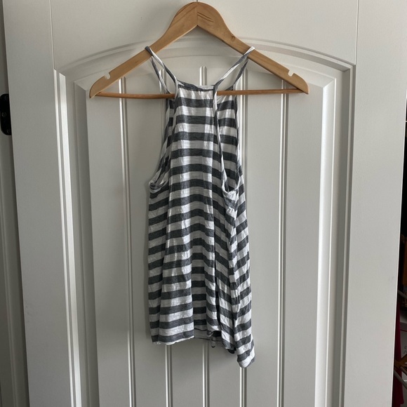 Gray and White tank top - Picture 3 of 3